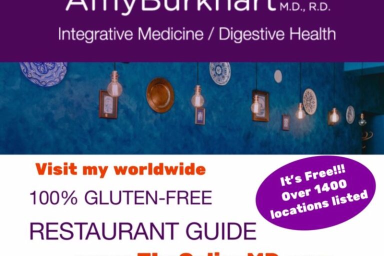 100% worldwide gluten-free restaurant guide