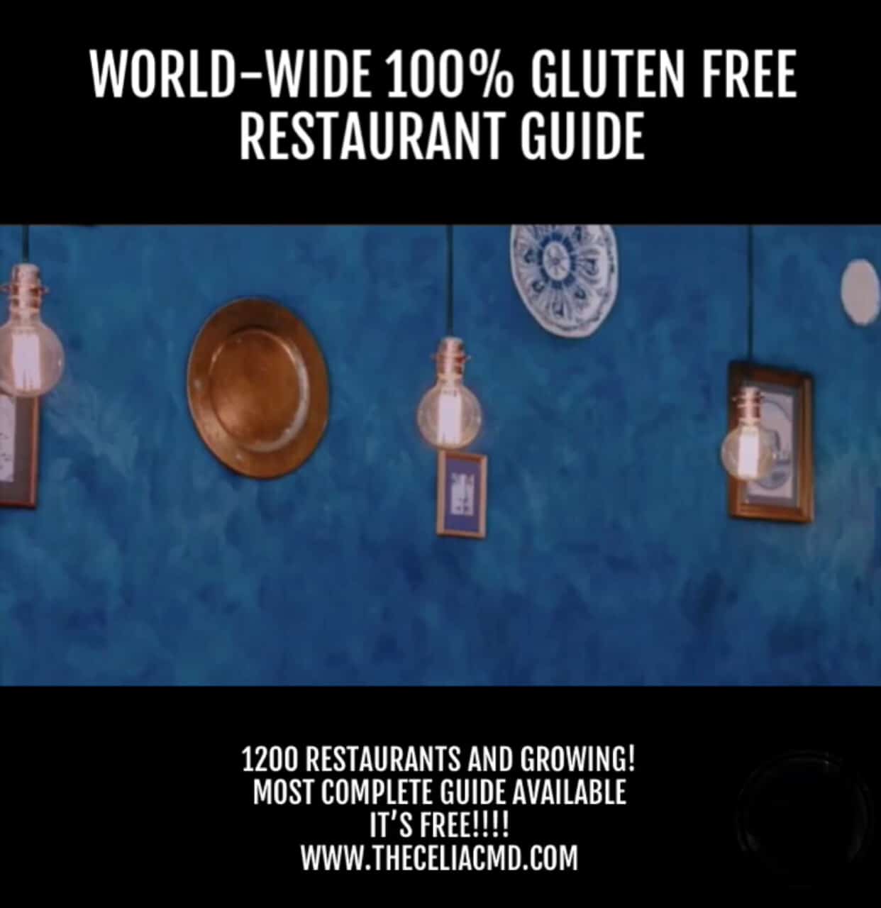 100% gluten free restaurant list