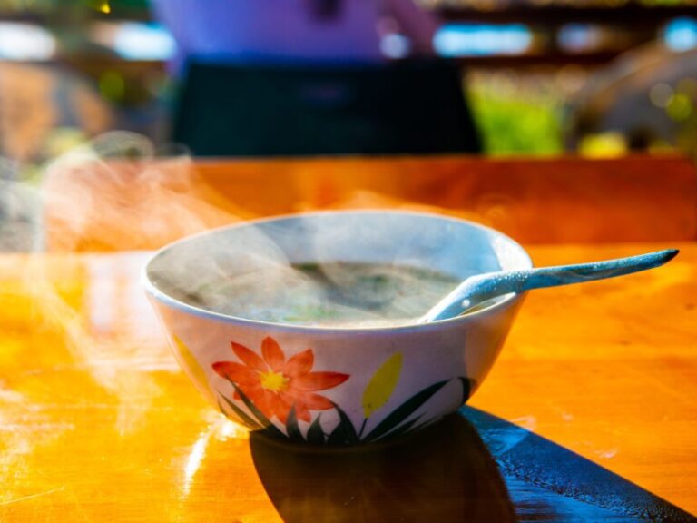 Low histamine diet bowl of soup